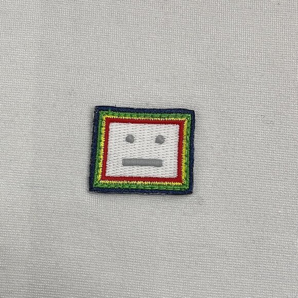 Acne Studios Rainbow Collar Logo Top - Picture 7 of 7